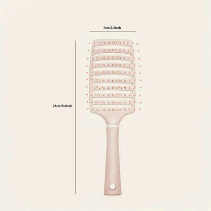 Hollow Out Circular Haircare Hairbrush for Summer Gift, Vented Detangling Lightweight Brush for Dry Hair, Universal Haircare Bathroom Accessories Scalp and Hair Massage Comb, Gifts for Women