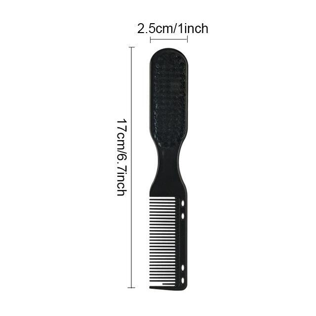 Double-sided Beard Brush for Men, Beard Styling Comb, Men's Beard and Mustache Grooming Brush, Hair Oil Brush for Barber, Comfort Hygiene Product