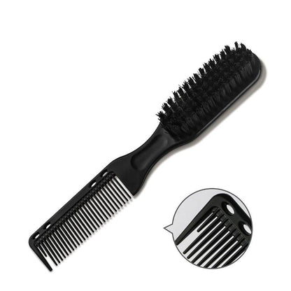 Double-sided Beard Brush for Men, Beard Styling Comb, Men's Beard and Mustache Grooming Brush, Hair Oil Brush for Barber, Comfort Hygiene Product