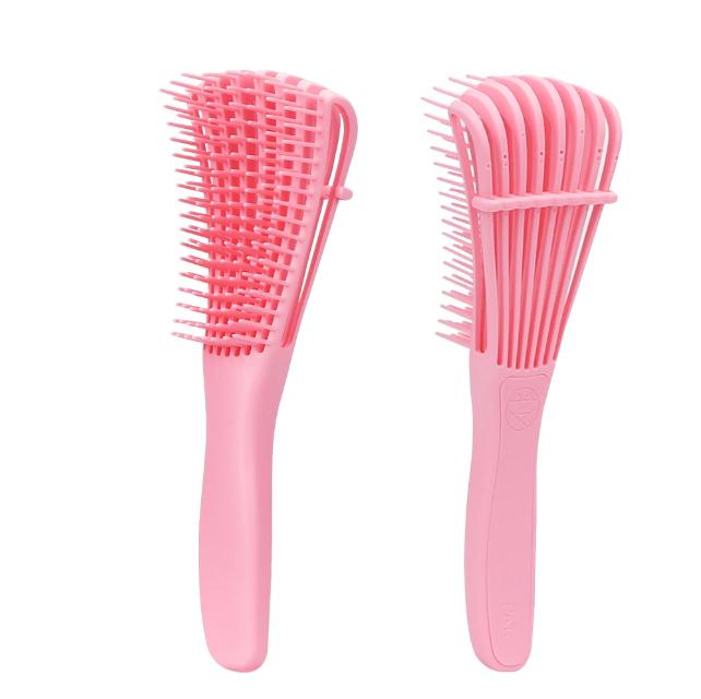 OhMyPretty Detangle Hair Brush Wide Tooth For Curly Hair