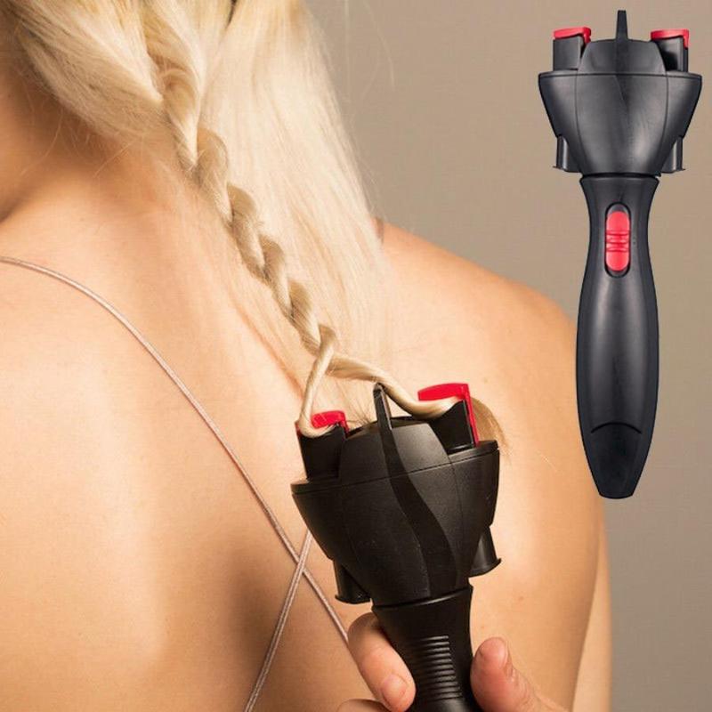 Electric Hair Braiding Tool, Automatic Hair Braiding Machine for Adults & Kids, Automatic Hair Braiding Tool for Lazy People, Heatless Styling Tools