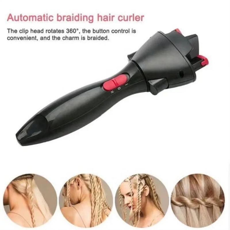 Electric Hair Braiding Tool, Automatic Hair Braiding Machine for Adults & Kids, Automatic Hair Braiding Tool for Lazy People, Heatless Styling Tools