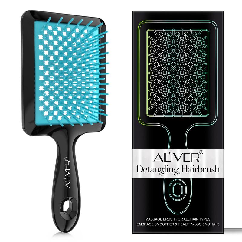 Hollow Air Cushion Comb, 1/2/5pcs Comfortable Scalp Massage Brush, Hair Detangling & Styling Tool for Women & Men, Household Heatless Haircare Products