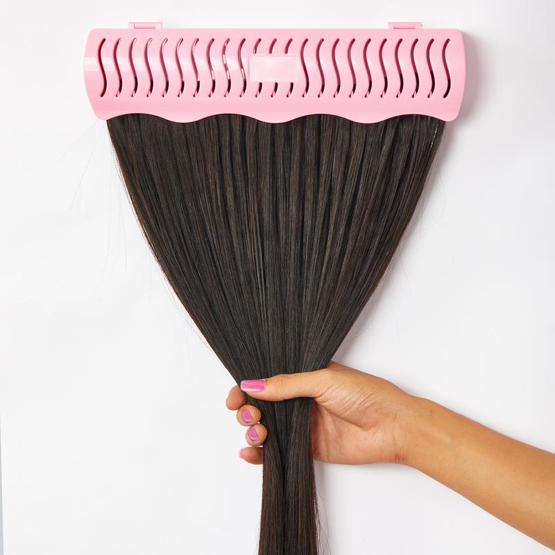 Hair Extension Holder and Hanger to Hold Clip-In,Tape-In,Bundles,Washing Coloring and Blow-Drying Haircare | Luvme Tools&Accessories