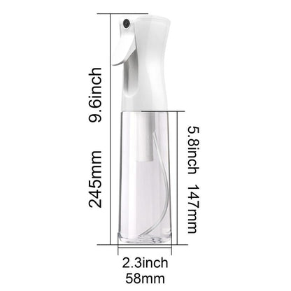 300ml Clear Hairdressing Spray Bottle, 1/2pcs Hairdresser Styling Tools, Barber Spray Hair Watering Can, Hairdresser Styling Tools, Multi-use Water Organizer for Home and Hair Salon