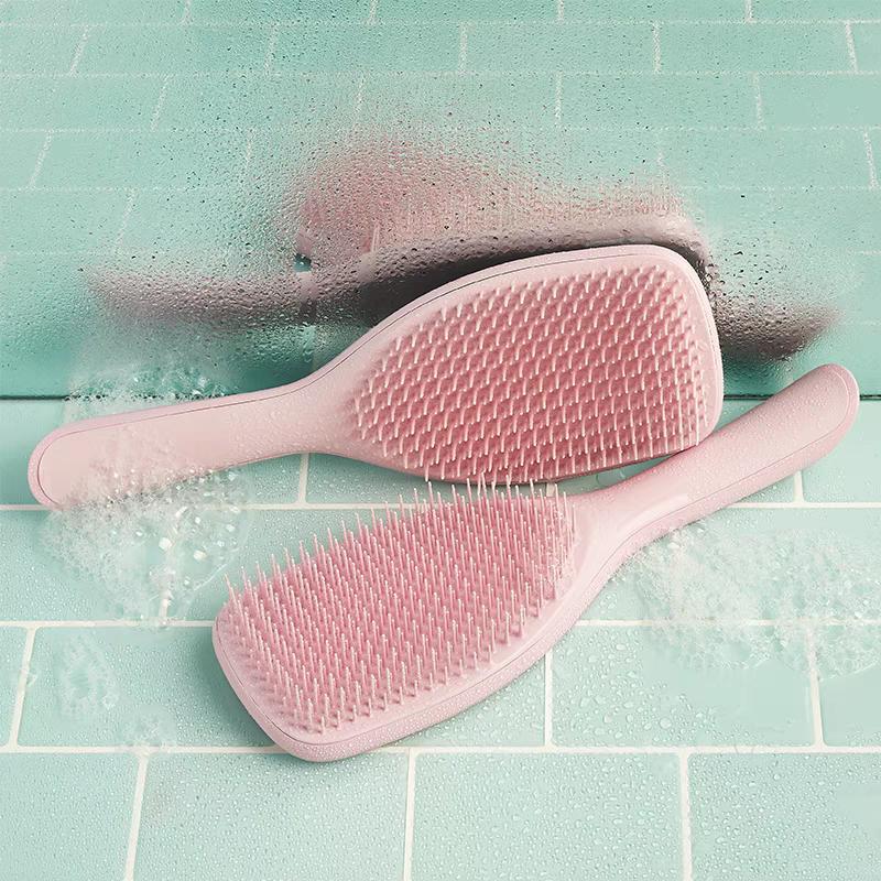 Tangle Teezer The Ultimate Detangling Brush, Dry and Wet Hair Brush Detangler for All Hair Types, Millennial Pink,Wet brush detangling brush,Frizz, Heatless Hairbrush Haircare