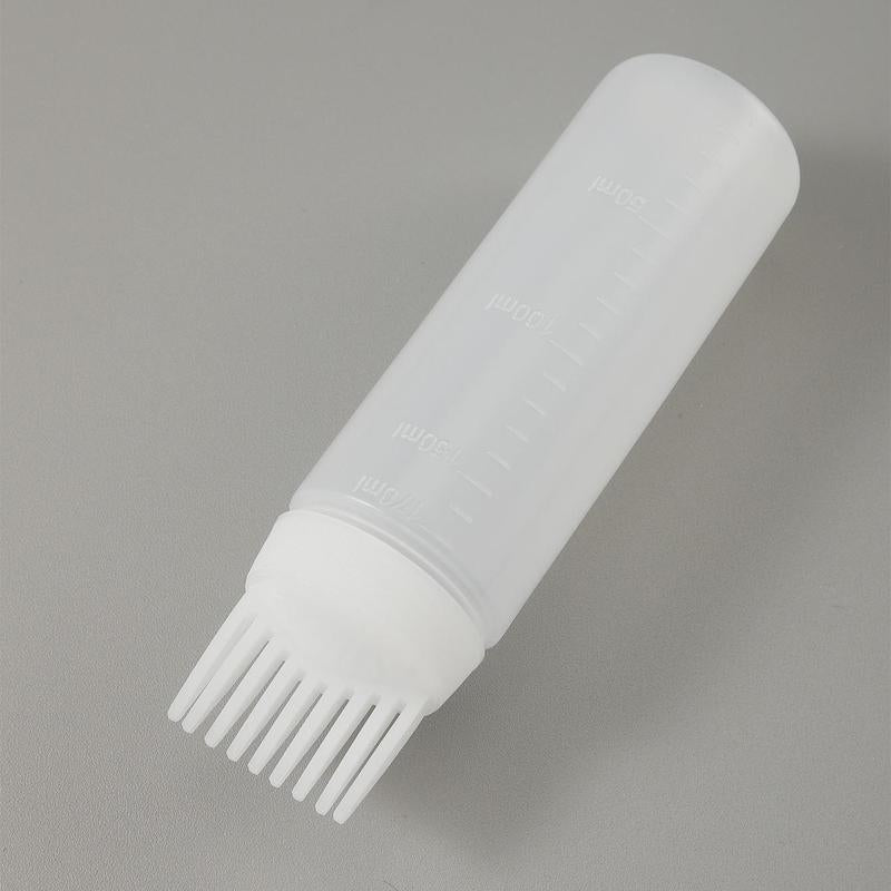 Hair Dye Root Comb Applicator Bottle, Household Hair Dye Auxiliary Brush Bottle, Perm & Dye Hair Oil Applicator, Multi-use Hair Styling Tool Accessories