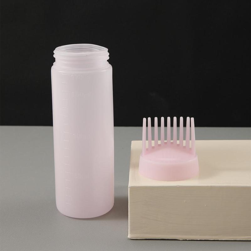 Hair Dye Root Comb Applicator Bottle, Household Hair Dye Auxiliary Brush Bottle, Perm & Dye Hair Oil Applicator, Multi-use Hair Styling Tool Accessories