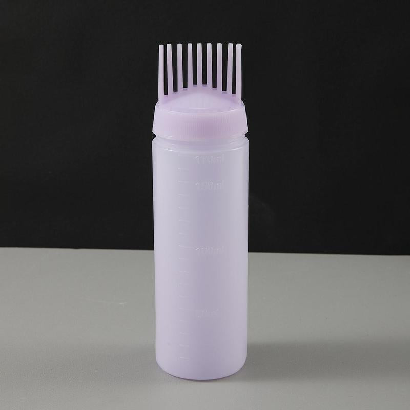 Hair Dye Root Comb Applicator Bottle, Household Hair Dye Auxiliary Brush Bottle, Perm & Dye Hair Oil Applicator, Multi-use Hair Styling Tool Accessories