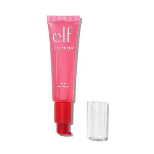 e.l.f.Jelly Pop Dew Primer Sticky gel makeup primer infused with watermelon extract