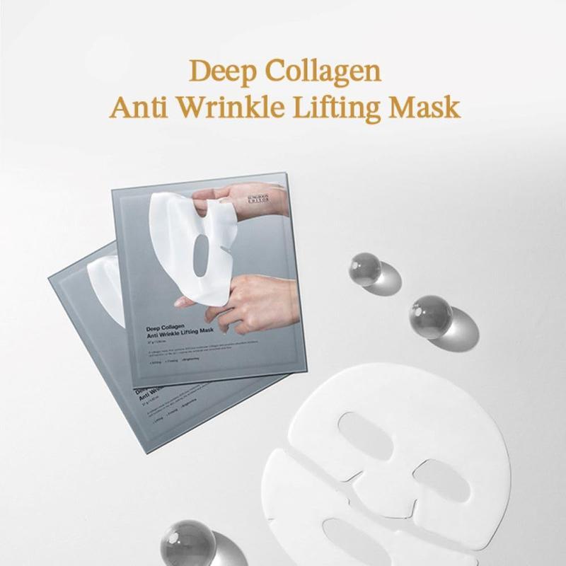 Deep Collagen Anti-Wrinkle Lifting Mask -Beauty Bio Collagen Mask, Collagen Mask,  Beauty Bio Collagen Face Mask Overnight,(4 /16Pack)