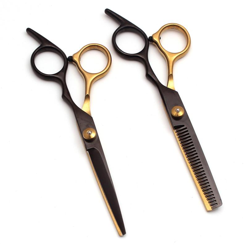 Hair Cutting Scissors Set, 1 Set Hairdressing Styling Tool, Professional Hair Cutting Set for Salon & Barber Shop, Heatless Haircare Tools, Summer Gift, Cruel Summer