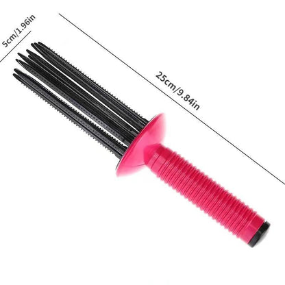 Curling Comb, 1 Count Hair Root Fluffy Styling Comb, Curling Tool for Hair Salon, Hair Styling Tools