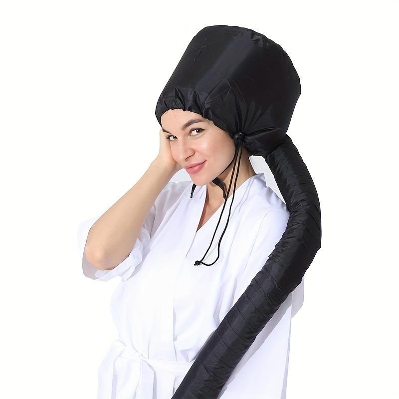 Soft Bonnet Hair Dryer Cap Hair Tools, 1 Count Portable Bonnet Hood Hair Dryer Attachment for Hair Treatment, Hair Styling Tools, Can be Used for Hair Styling & Deep Conditioning