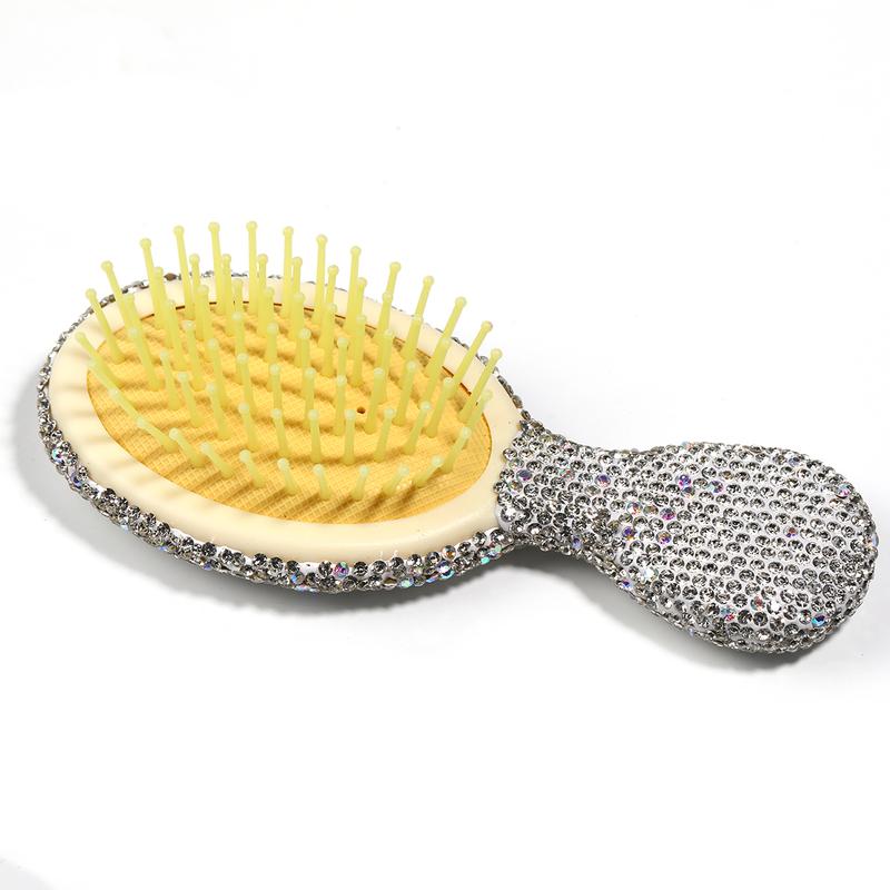 [Z41]Rhinestone easy to carry comb Haircare Heatless