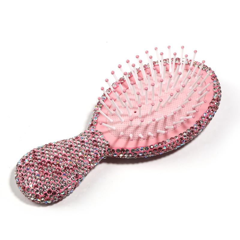 [Z41]Rhinestone easy to carry comb Haircare Heatless