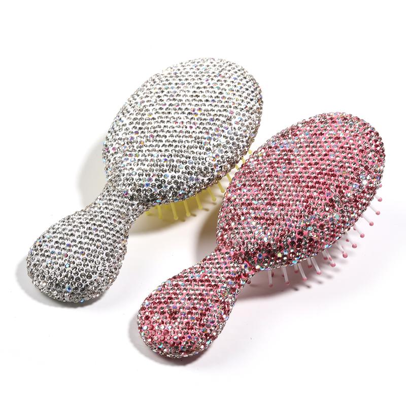 [Z41]Rhinestone easy to carry comb Haircare Heatless