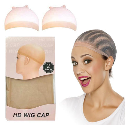 Invisible HD Wig Cap Breathable Cap for Lace Front Wig Hair tools Hair Accessories Haircare Heatless