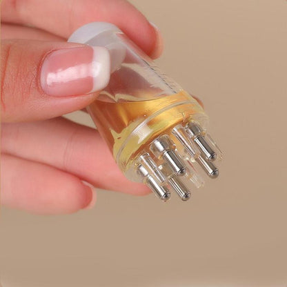 5-hole Scalp Massager Comb, 1 Count Multi-functional Scalp Applicator Bottle, Hair Care & Styling Tool For Scalp Massage & Beauty Massage