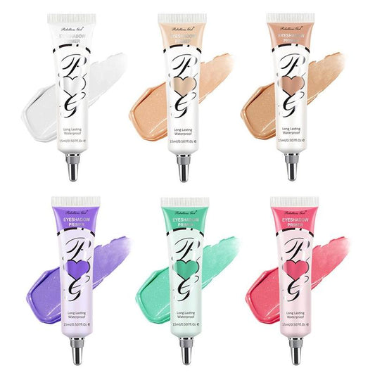 Long-lasting Coloring?Eyeshadow Primer, 6pcs/set Waterproof Eye Shadow Base, Eye Makeup Primer, Suitable for All Eye Shadows Eye Makeup, Makeup Products for Women & Girls