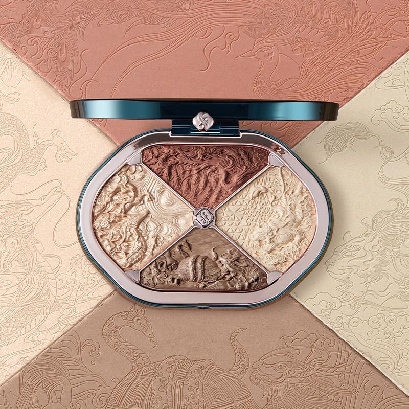 FLORASIS Eastern Beasts Sculpting Makeup Palette Bronzer Cosmetic