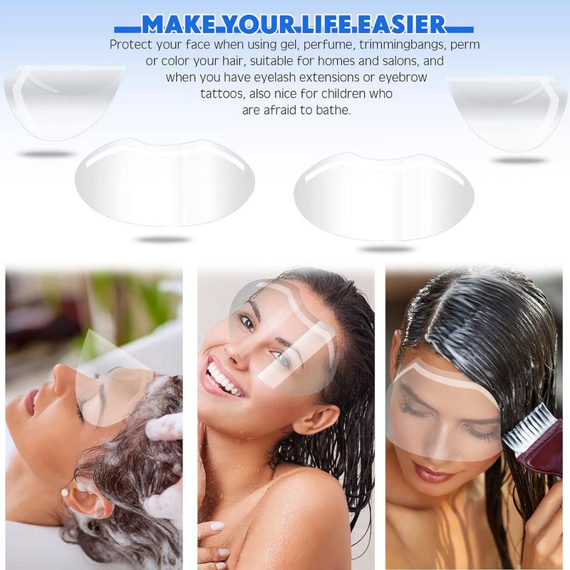 Eyelash Protection Shower Visors, 30pcs/set Transparent Face Shower Head, Salon Eyelash Protection Tool