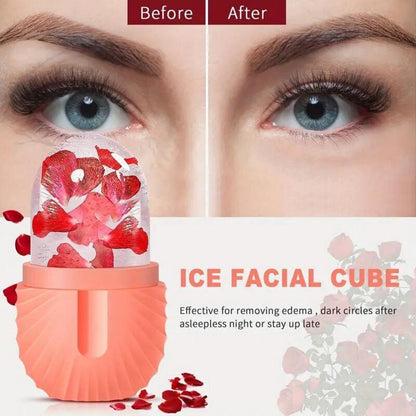 Ice Roller for Face & Eye, 1 Piece Face Massage Roller Mold, Beauty & Personal Care Skin Roller