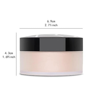 Long Lasting Lightweight Loose Powder, Oil Control Makeup Setting Powder, Smooths Skin & Completes Makeup Product