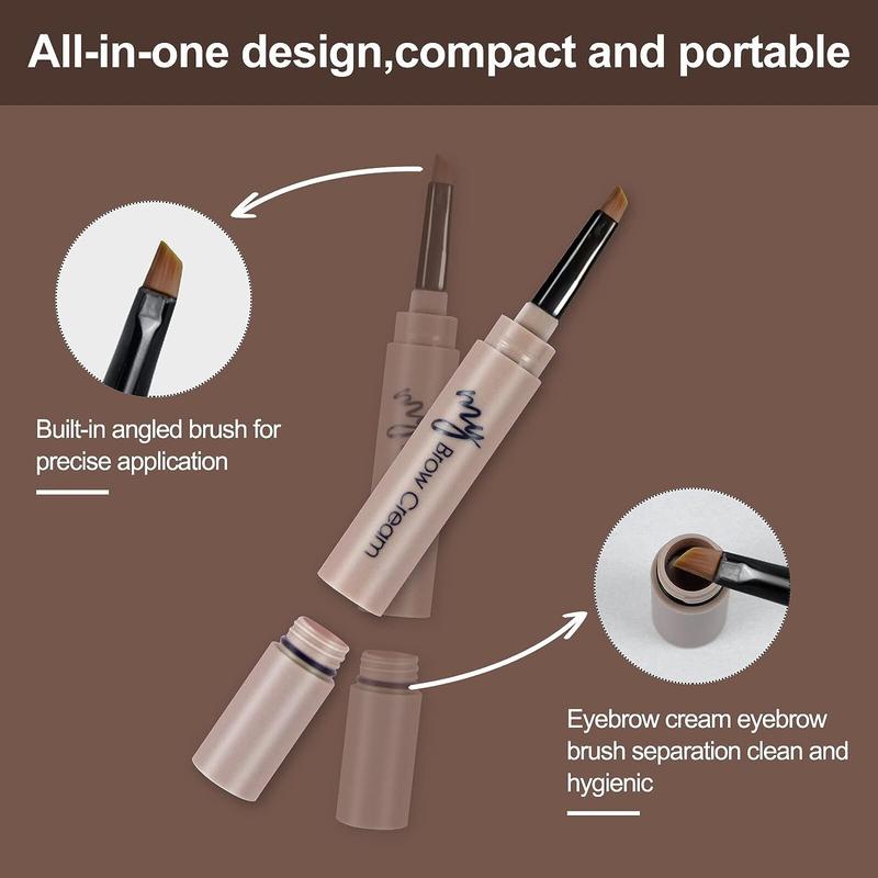 3pcs 3 In 1 Eyebrow Gel & Eyebrow Pencil & Mascara Set, Waterproof Long Lasting Eyebrow Makeup Set, Eyebrow Makeup Set, Waterproof Long Lasting Eyebrow Gel, Eyebrow Pencil, Eyebrow Cream, Eyebrow Makeup Tool, Brow Shaping & Filling Kit