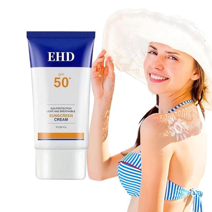 EHD Sunscreen, EHD Sunscreen 50, Sunscreen for Face, Non Comedogenic Face Sunscreen, Non Greasy Sunscreen, Best Sunscreen for Face Women, Water Resistant (3Pcs) (1pc) Facial Skincare Facial Skincare Comfort Skin Repair