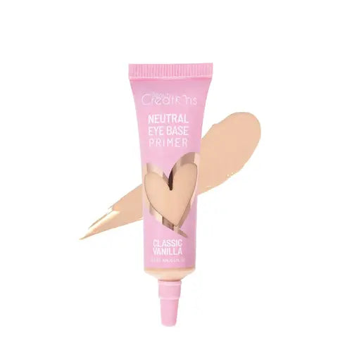 Beauty Creations Neutal Eye Base Primer Daily Cosmetic - CLASSIC VANILLA,  Buildable Coverage  Makeup