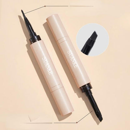 2 In 1 Eyebrow Gel With Brush, 1 Count Multi-use Tinted Eyebrow Cream, Waterproof Long Lasting Eyebrow Makeup Tool