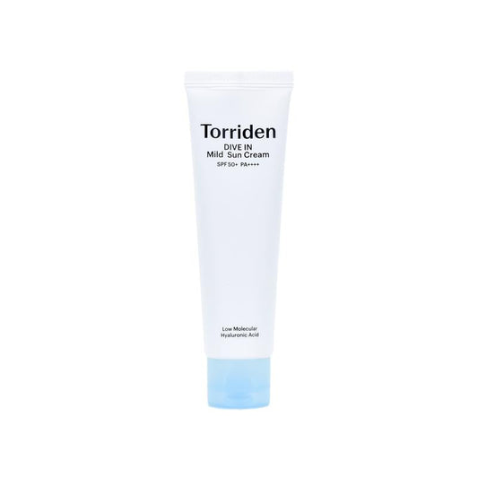 Torriden DIVE-IN Mild Suncream Spf 50 (60ml) Facial Sunscreen Moisturize