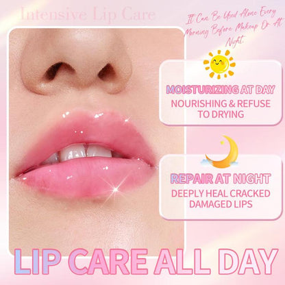 Cute Bear Design Moisturizing Lip Mask, 1 Count Hydrating Lip Balm, Lip Moisturizer Prevents Dry Cracks and Reduces the Look of Lip Lines, Suitable for All Occasions Lip Makeup