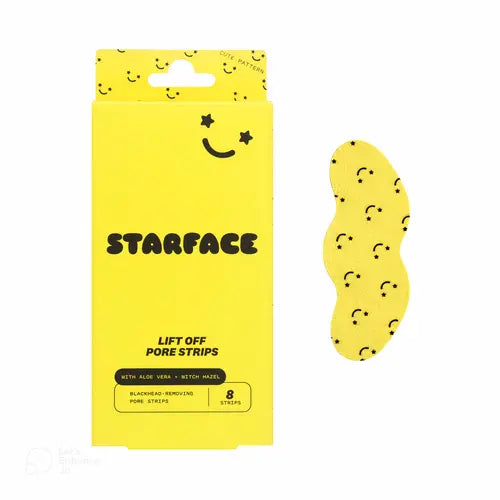 Starface Lift Off Pore Strips , Blackhead Remover , Deep Cleansing Nose Strip