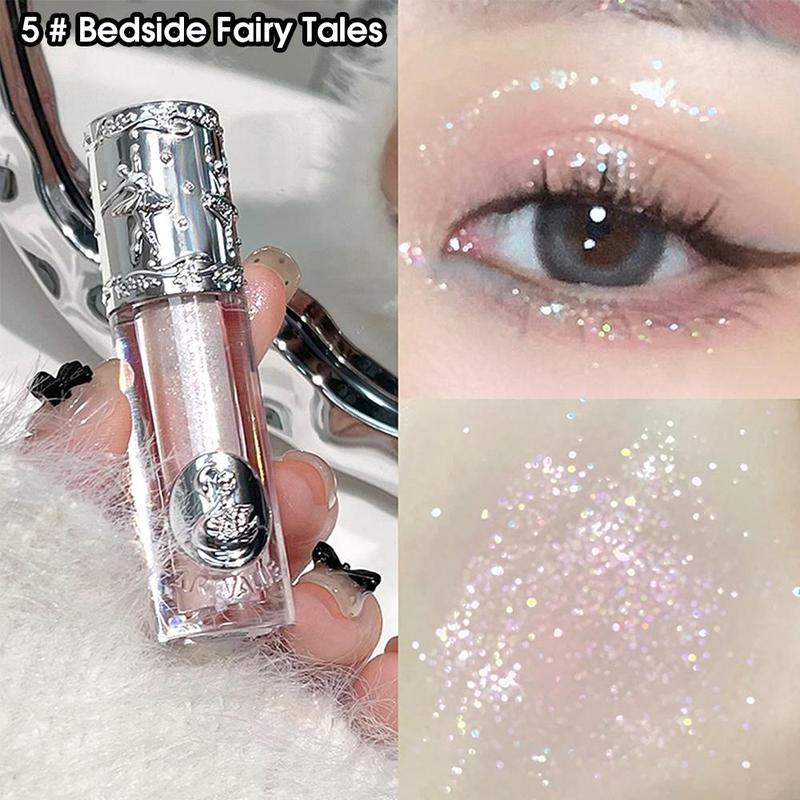 Glitter Liquid Eyeshadow, 5 Counts/set Long Lasting Glittering Eye Shadow, Colorful Eye Makeup Products for All Styles and Occasions