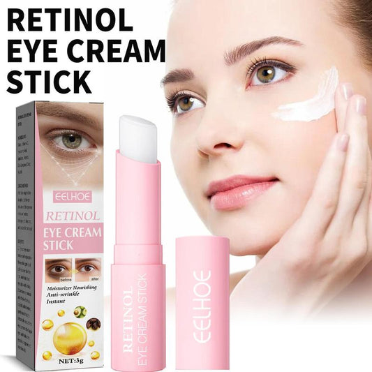 Retinol Eye Cream Stick (1 Piece), Moisturizing Eye Cream, Eye Care Product for Women