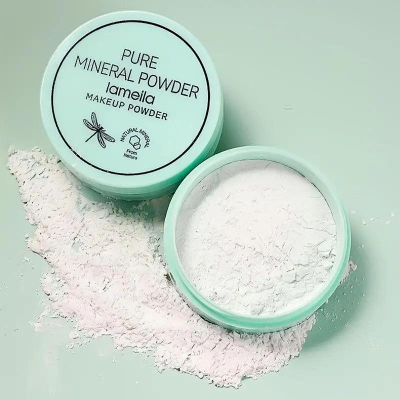 Long-Lasting Natural Makeup Setting Powder with Oil Control - Mineral Loose Concealer