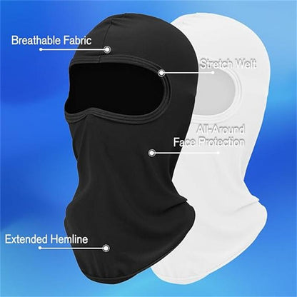 Ski Mask, Balaclava for Men Women, Shiesty Ski Mask, Windproof UV Protection Outdoor Mask 2 Pack, Motorcycle Ski Mask