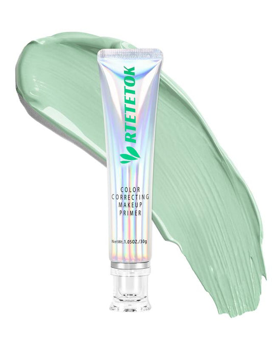 RTETETOK Green Primer Color Correcting for Face Before Makeup, Smoothing Primer Color Corrector for Redness, Brightening Base Makeup for Combination Skin primer makeupprimer hydrating primer primer foroilyskin