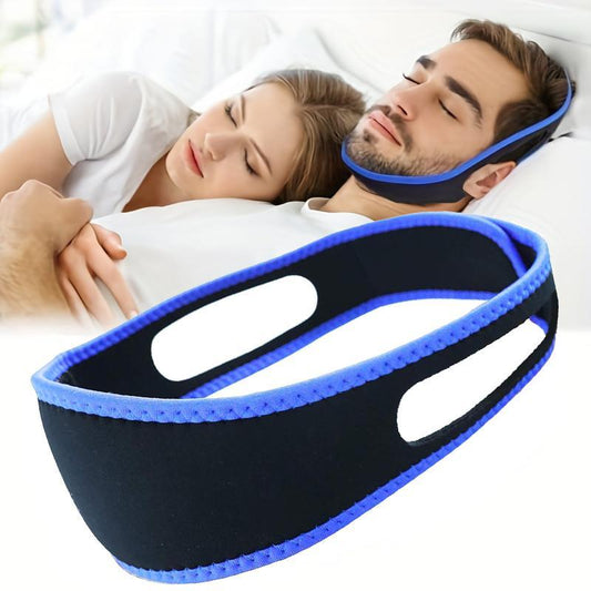 Adjustable Anti Snoring Strap Gift, 1 Count Comfort Snoring Stopping for Better Sleep