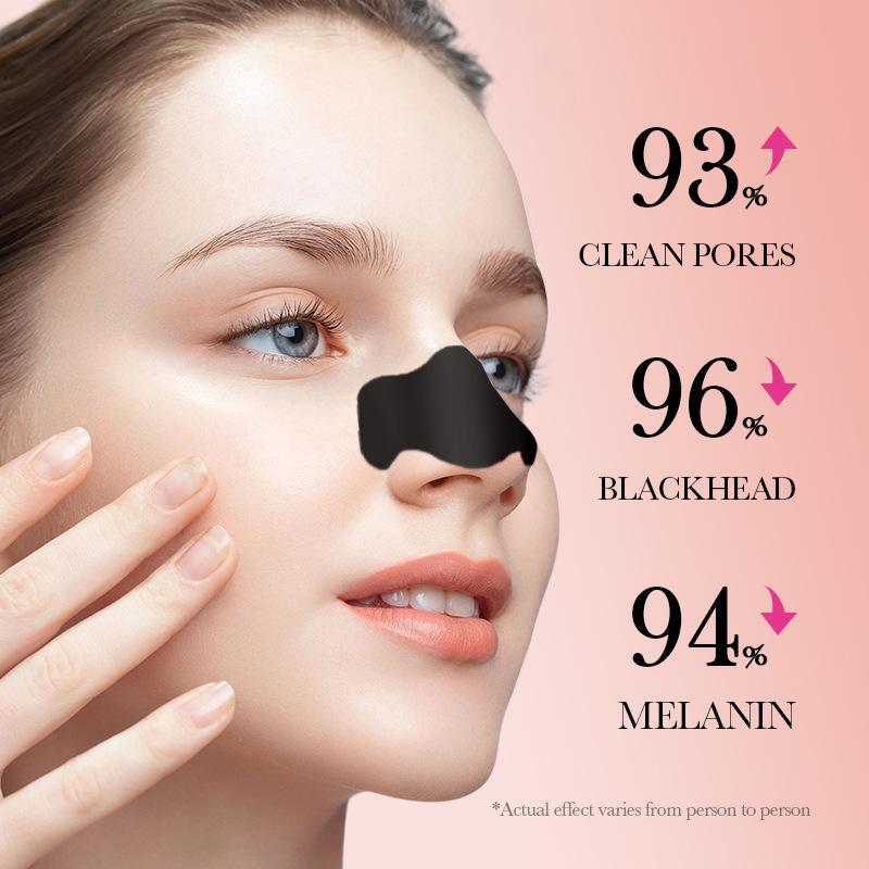 6pcs Blackhead Removal Nose Strips, Bamboo Charcoal Deep Cleansing Nose Strips, For Personal Care