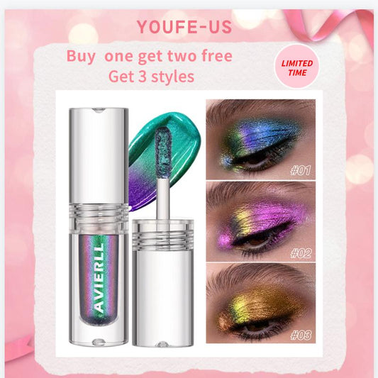 Create Stunning Eye Looks with 6-Color Multi Chrome Chameleon Eyeshadow Sticks & Diamond Shiny Glitter Liquid Eyeshadow Pens