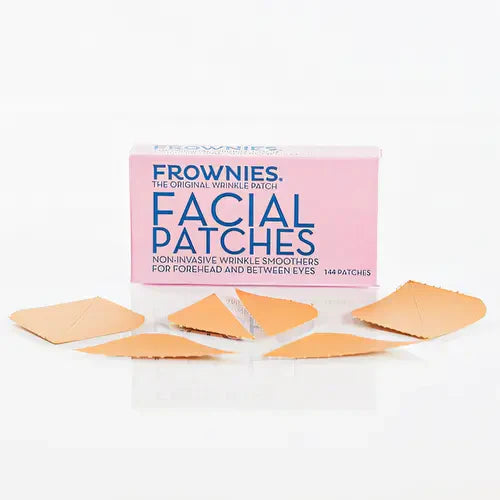 FROWNIES Forehead and Between the Eyes Wrinkle Patches - an Overnight Frown Line Treatment to Soften and Smooth Forehead Wrinkles and Eleven Lines, Hypoallergenic - Fecial Comfort Skincare,Limited time 50% offer Facial Gentle