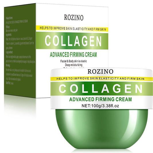 100g Collagen Skin Firming Cream, 1 Box Moisturizing Face Cream for Women, Hydrating Skin Care Day Cream and Night Cream, Face Lotion for All Skin Types