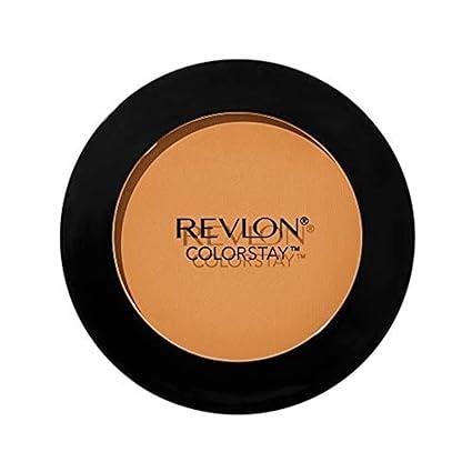 Revlon ColorStay Pressed Powder, Longwearing Oil Free, -Fragrance Free, Noncomedogenic Face Makeup, Toffee (375), 0.3 Oz Flawless Foundation