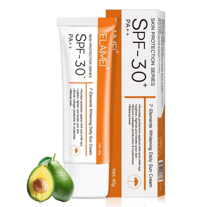 SPF30 Sunscreen, UV Protection Sunscreen, Long Lasting Sunscreen, Face Sunscreen, Facial Skin Protection, Daily Skincare Product