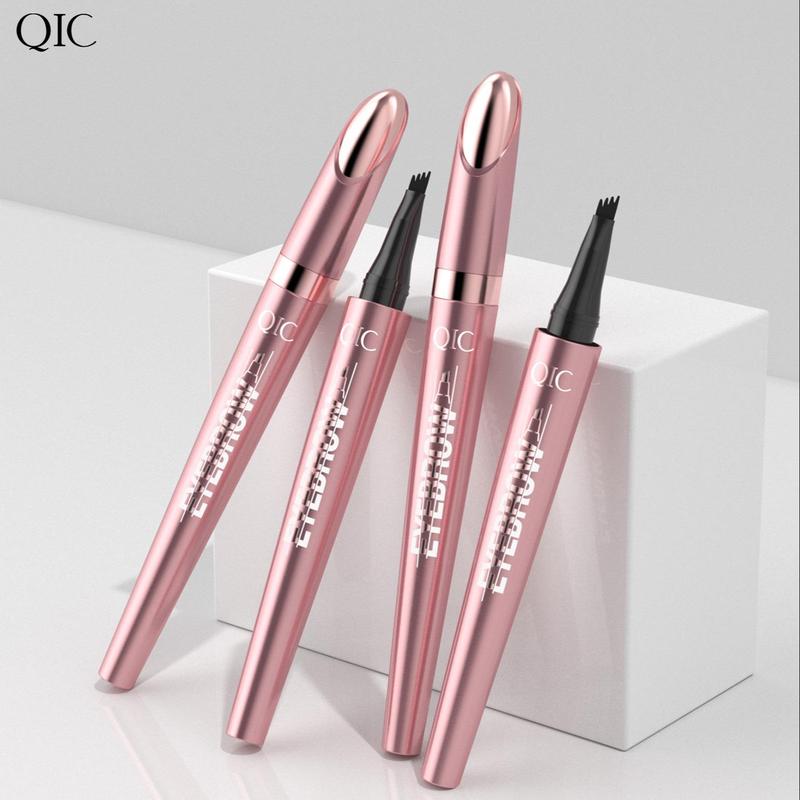 Waterproof Eyebrow Pencil, Long Lasting Eyebrow Liquid Pencil, Brow Styling Brush, Sweat Proof High Pigmented Brow Shading & Filling Pencil, Makeup Tool Easy To Apply