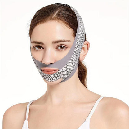 V-shaped Face Skin Care Belt, Breathable Facial Mask for Improving Skin Elasticity, Facial Skin Care Tool for Women