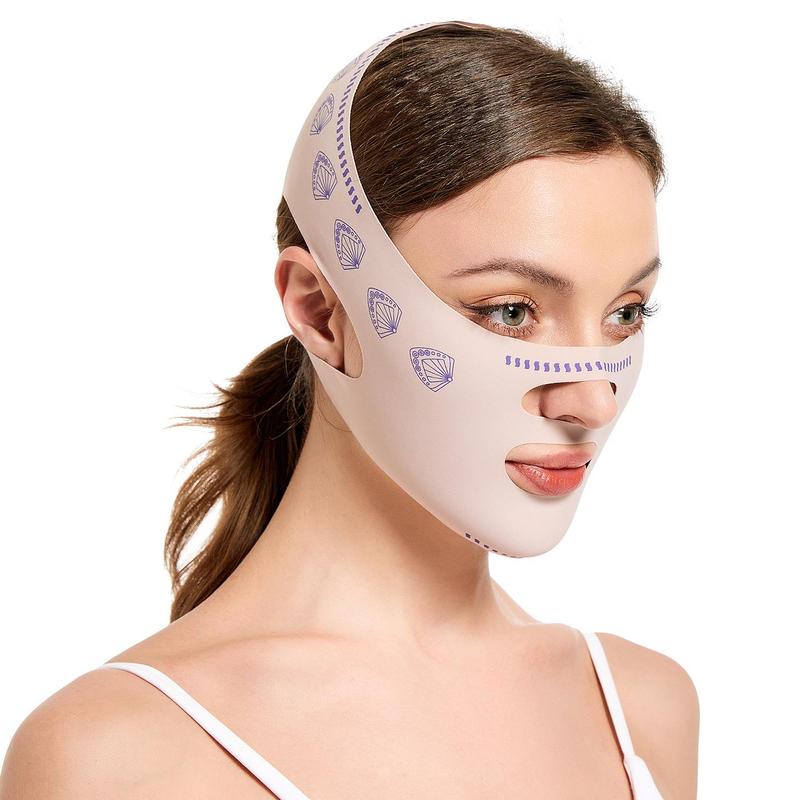 V-shaped Face Lifting Mask, Reusable Face Slimming Strap, Occlusal Muscle Facial Sleeping Mask for Women, Facial Skin Care Tool